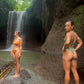 Waterfall bottom - green